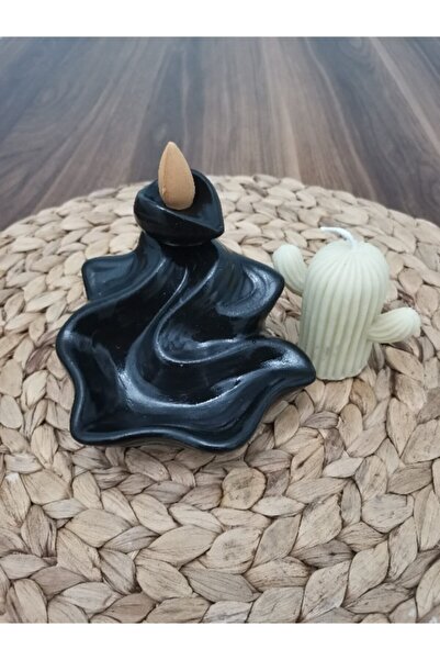 Durutasarım Şelale Buhardanlık Ve Tütsülük 1 Tütsü Hediye Geri Akışlı Tütsü K...