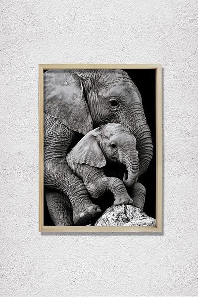 Dekor Loft Mama elefant și fiul lui