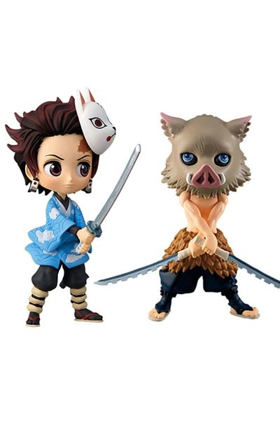BANDAI Q Posket Kimetsu No Yaiba Action Figure - Anime Manga Figure 7 Cm - Tanjiro Kamado 2
