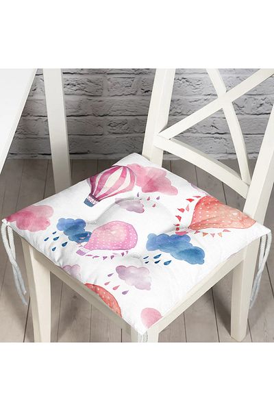 Realhomes Real Homes Digital Printed Fluffy Chair Cushion