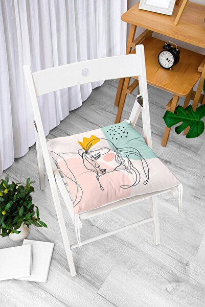 Realhomes Bohemian Özel Tasarım Dekoratif Pofidik Sandalye Minderi