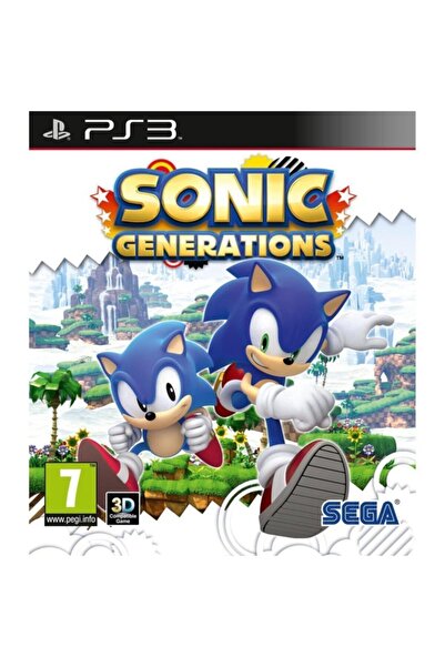 SEGA Ps3 Sonic Generations Teşhir Ürün Orjinal Kutulu Oyun
