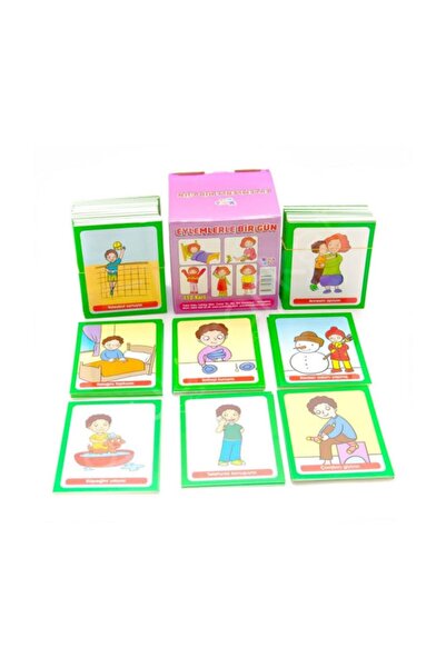 Yuka Kids Yuka Eylemlerle Bir Gün 112 Kart Zeka Ve Dikkat Geliştirici
