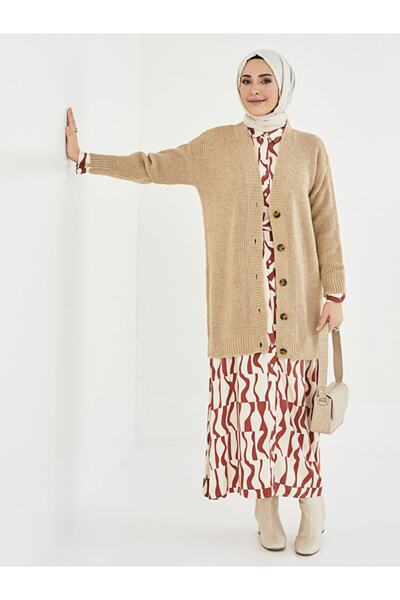 LC Waikiki Geantă baghetă de damă cu aspect piele, cu model automat, cu detal...