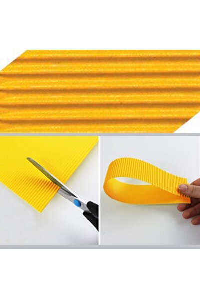 direkt-al Hobby Cardboard Foil Corrugated 300 Gr Thick 50x70 Cm Optional 2 Pieces