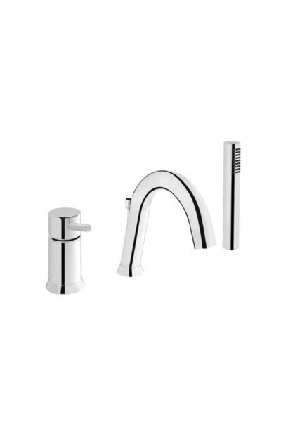 Artema Minimax S A42638 - 3 Holes Chrome Bathtub Faucet