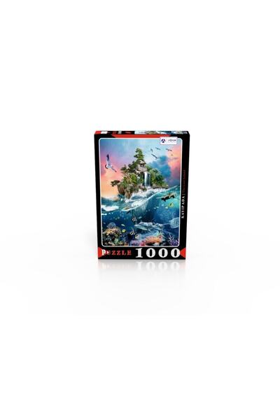 WEBKUTU Lost Island 1000 Piece Puzzle Jigsaw