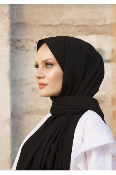 HAR-UM Ticaret المدينة المنورة شال حرير أسود