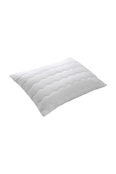 Taç Beyaz Fermuarlı Kapitone Yastık Alezi 50x70