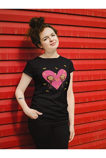 BB T SHIRTS Monkey Love specijalna majica za Dan zaljubljenih 14. februara Št...