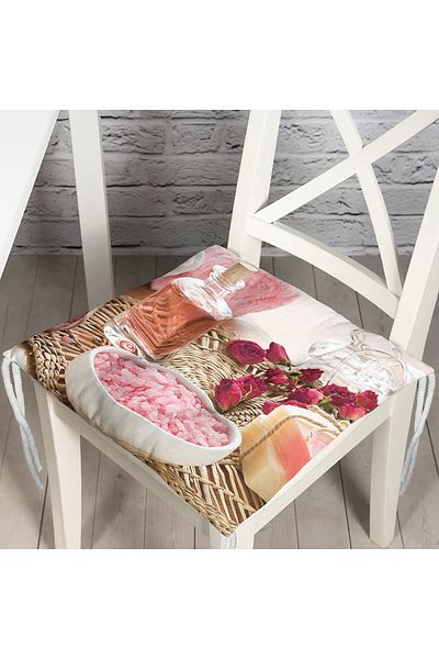 Realhomes Custom Design Digital Printed Pouf Chair Cushion