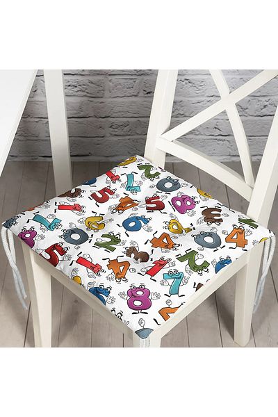 Realhomes Custom Design Digital Printed Pouf Chair Cushion