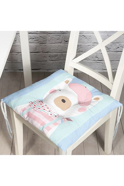 Realhomes Pernă de scaun cu puf imprimată digital cu design personalizat