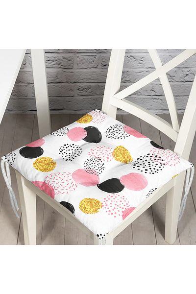 Realhomes Real Homes Digital Printed Fluffy Chair Cushion