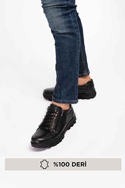 maximoda Încălțăminte pentru bărbați din piele naturală, rezistentă la apă și...