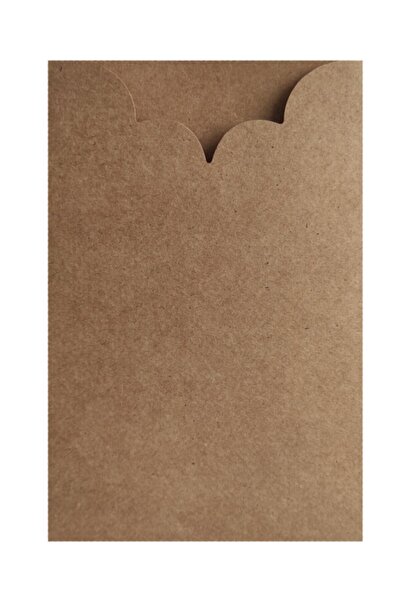 Özen Matbaası Kraft Davetiye Zarfı 14.8 Cm X 21.3 Cm Model 3 - 50 Adet