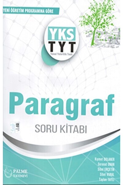 Palme Yayınevi Tyt Paragraf Soru Bankası Palme Lise 'a Özel Güncel Içeriğe Sa...