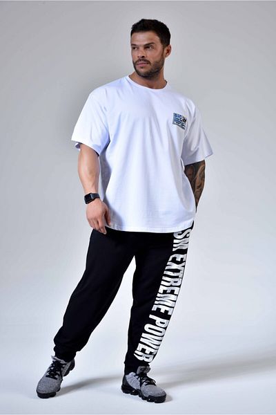Big Sam Extreme Power White T-Shirt 3212