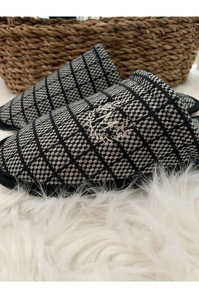 CekModa Ανδρικές μαλακές χειμερινές παντόφλες σπιτιού