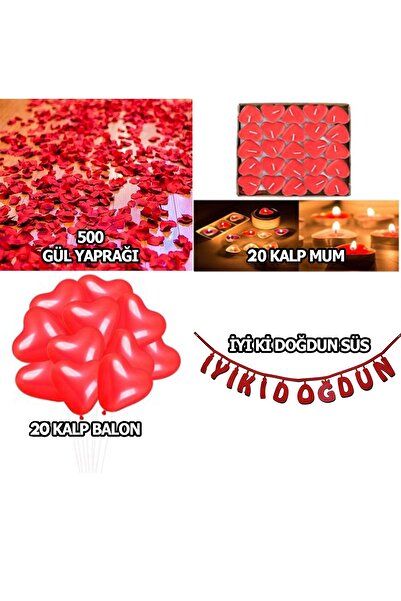 Parti dolabı Sevgiliye Doğum Günü Anlamlı Güzel Sürpriz Süsleme Paketi
