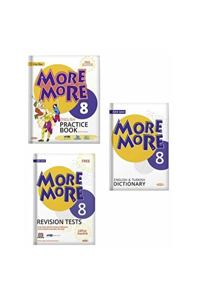 Kurmay Yayınevi More More 8. Sınıf Englısh Practıce Book And Dıctıonary
