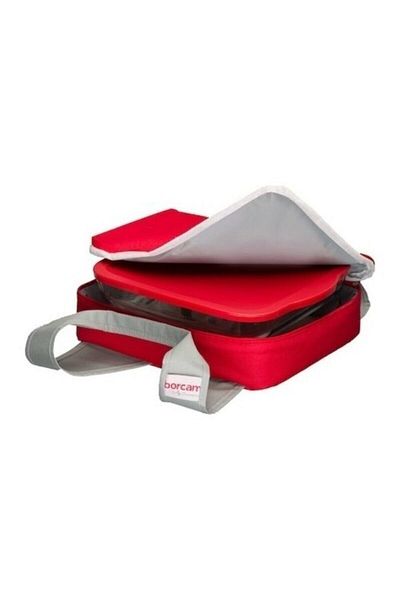 Paşabahçe Evsenavm Square Tray with Cover Bag Borcam - 59024