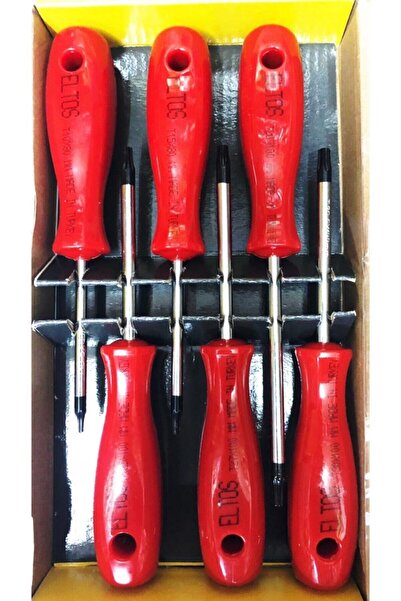 Eltos 5 Li Lokma Tornavida Seti Sertleştirilmiş Özel Uçlu