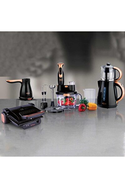 Stilevs Stm80023 Ala Star 4lü Çeyiz Paketi Siyah Rose