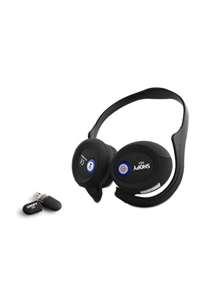 Snopy 988 Kablosuz Siyah Ense Tipi Kulaklıklı