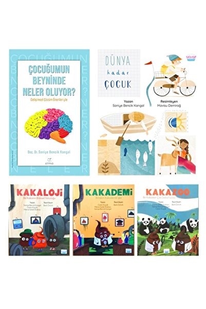 ELMA Yayınevi Akademisyen Anne Seti 5 Kitap!!! Çoğumun Beyninde Neler Oluyor?...