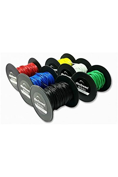 electroon Marka: 0.22mm 6x10mt Çok Damarlı Devre Montaj Kablosu Kategori: Ele...