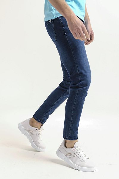 Oksit Blugi din lycra slim fit spălați cu apă Reax 304