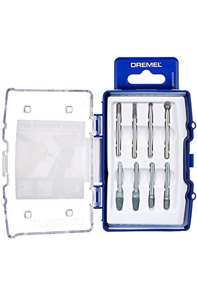 Dremel 682 Cam Işlemeciliği Aksesuar Seti, 8 Parçalı