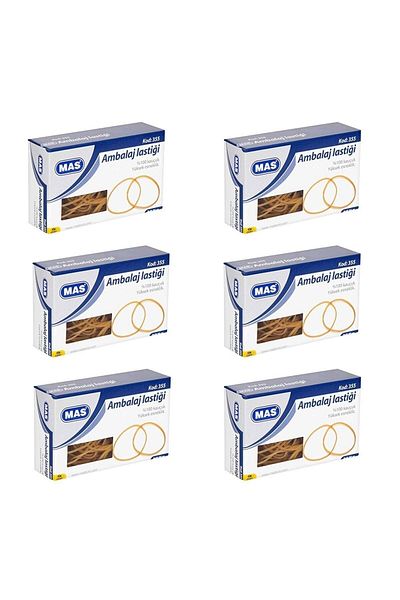 Mas 355 Packing Rubber Midi Size 50 gr Pack of 6