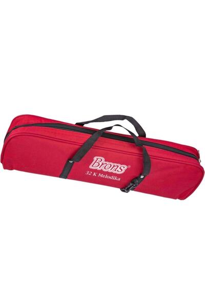 Brons Melodika Spor Çantalı Kırmızı Renk