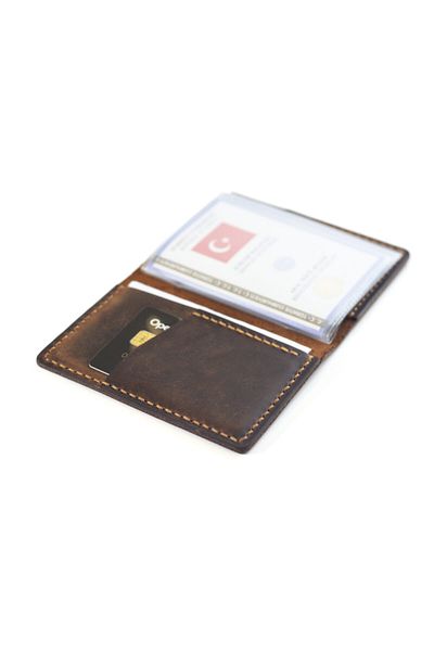 Hi Leather Genuine Leather Car License Case / Container