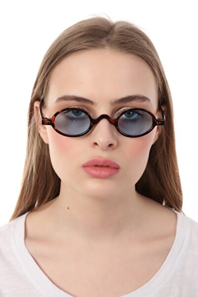 Retrobox نظارات شمسية كلاسيكية صغيرة مستديرة للجنسين