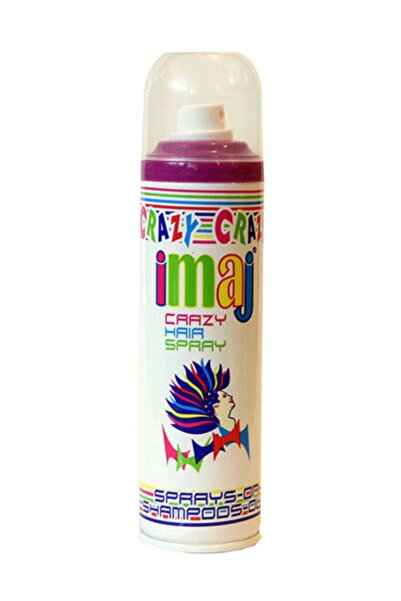 İmaj Crazy Saç Spreyi Eflatun 100 ml 8691228270218