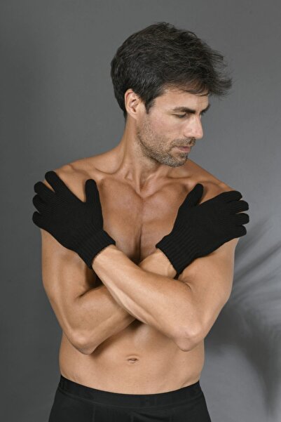 TULGAR Termal Eldiven, Kışlık, Çift Katlı Örme