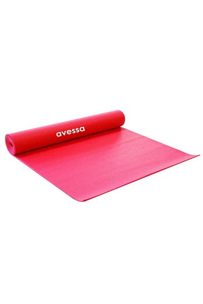 AVESSA 6 Mm Pvc Pilates Minderi Yoga Mat Kırmızı