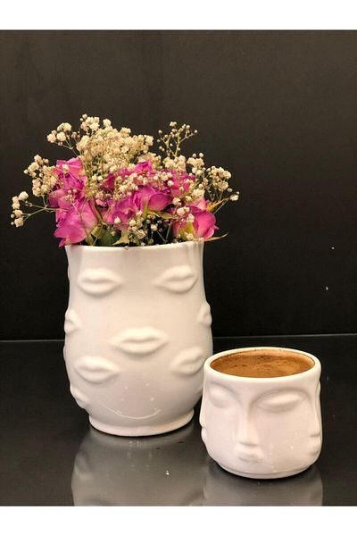 MeGgDecor 6-Piece Face Cup Set