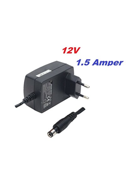 Cesur 12v 1.5a Adaptör S24b13 Modem Şerit Led Kamera Uydu 12 Volt 1.5 Amper Ş...