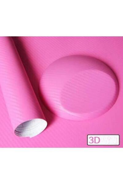 AUTOFOLYO 3d Karbon Folyo Pembe 127 Cm X 1 Metre