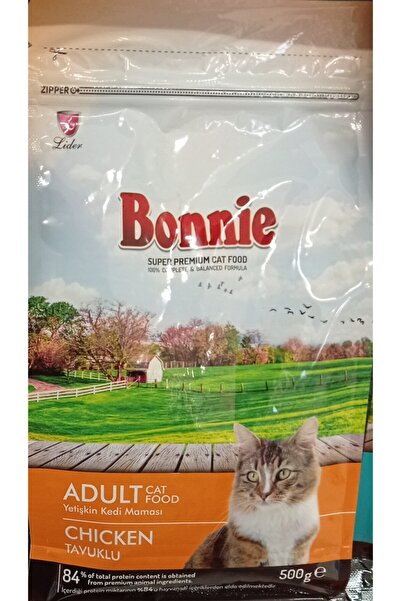 Bonnie Kedi Maması 500 Gr Tavuklu