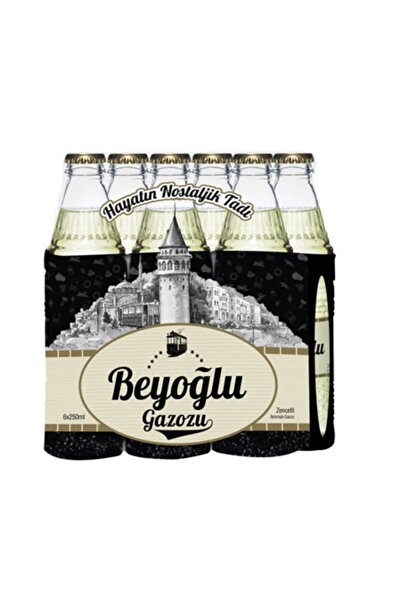 Beyoğlu 6 Gazoz Zencefil 250 ml