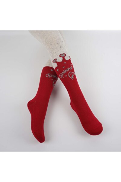 Katamino Prenses Kız Çocuk Pamuklu Külotlu Çorap