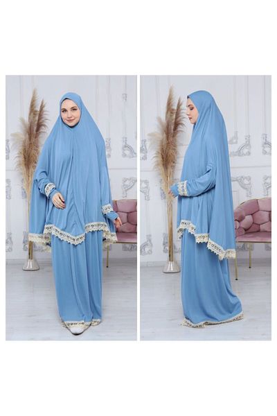 rudy online Standard Size - Two Pieces Prayer Dress with Sleeves and Easy to Wear