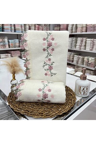 Karacan 50*85 Дуйгу Кадифе Рушник 1 Штука