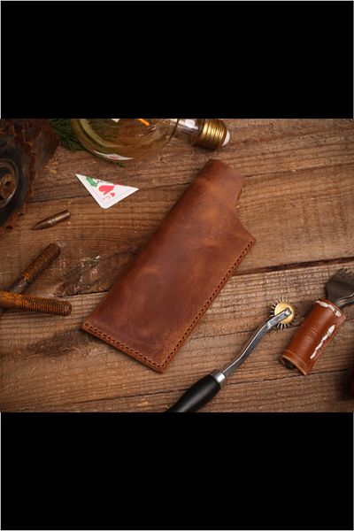 Lost Slope Leather Glasses Case - Real Leather & Handmade