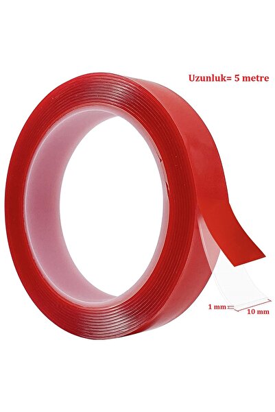 Ankanorm Çift Taraflı Bant Şeffaf Silikonlu Su Geçirmez Akrilik Montaj Bandı ...